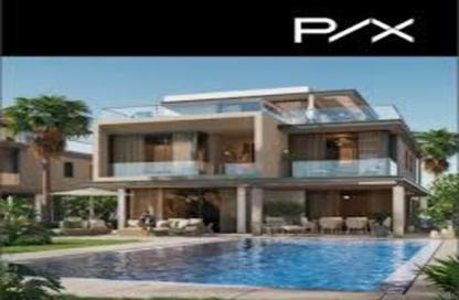 Villa - 4 Bedrooms - 3 Bathrooms for sale in Palm Hills October - Cairo Alexandria Desert Road - 6 October City - Giza