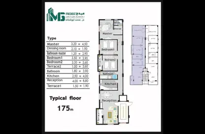 Apartment - 3 Bedrooms - 3 Bathrooms for sale in Al Nawadi St - Hadayek October - 6 October City - Giza