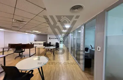 Office Space - Studio - 1 Bathroom for rent in South Teseen St. - The 5th Settlement - New Cairo City - Cairo