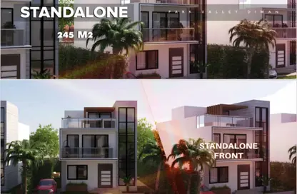 فيلا - 4 غرف نوم - 4 حمامات للبيع في ذا 8 - مدينة زايد الجديدة - الشيخ زايد - الجيزة