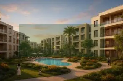 Apartment - 2 Bedrooms - 2 Bathrooms for sale in Jiwar - The 6th Settlement - New Cairo City - Cairo