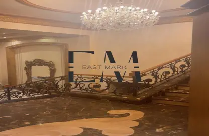 Villa - 5 Bedrooms - 6 Bathrooms for rent in Service Road - Ganoob El Acadimia - New Cairo City - Cairo