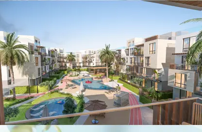 Apartment - 3 Bedrooms - 3 Bathrooms for sale in Al Nada - Sheikh Zayed Compounds - Sheikh Zayed City - Giza
