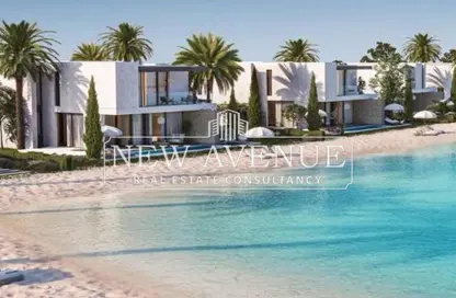 Chalet - 4 Bedrooms - 4 Bathrooms for sale in Azha North - Ras Al Hekma - North Coast