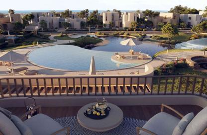 Chalet - 2 Bedrooms - 2 Bathrooms for sale in Makadi Orascom Resort - Makadi - Hurghada - Red Sea