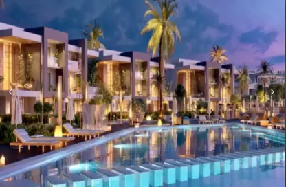 Chalet - 2 Bedrooms - 2 Bathrooms for sale in Azha North - Ras Al Hekma - North Coast