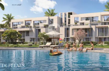 Chalet - 3 Bedrooms - 3 Bathrooms for sale in June - Ras Al Hekma - North Coast