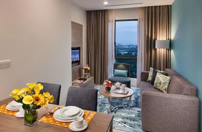 شقق فندقية - غرفة نوم - 1 حمام للبيع في ايدج - شارع التسعين الجنوبي - التجمع الخامس - مدينة القاهرة الجديدة - القاهرة