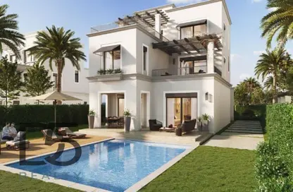 Villa - 5 Bedrooms - 7 Bathrooms for sale in Hilltop Golf Villas - Uptown Cairo - Mokattam - Cairo