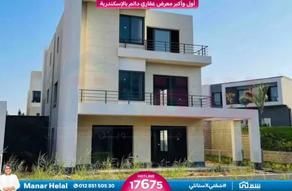 Villa - 5 Bedrooms - 3 Bathrooms for sale in Palm Hills - Alexandria Compounds - Alexandria