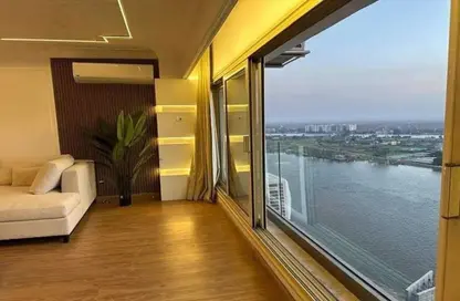 Hotel Apartment - 1 Bedroom - 1 Bathroom for sale in Reve Du Nil - Athar El Nabi - Hay Masr El Kadima - Cairo