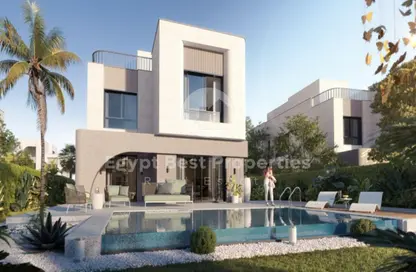 Villa - 3 Bedrooms - 4 Bathrooms for sale in O West - 6 October Compounds - 6 October City - Giza