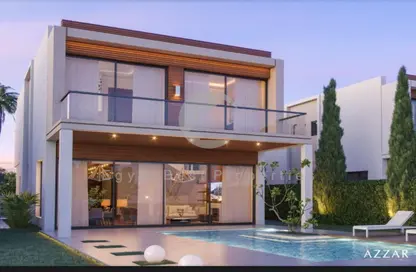 Villa - 5 Bedrooms - 5 Bathrooms for sale in Azzar - 5th Settlement Compounds - The 5th Settlement - New Cairo City - Cairo