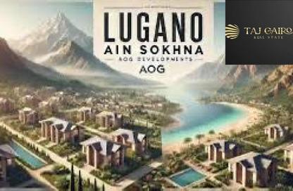 Chalet - 2 Bedrooms - 2 Bathrooms for sale in Lugano Al Galala - Al Ain Al Sokhna - Suez