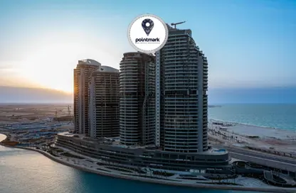 شقة - 2 غرف نوم - 2 حمامات للبيع في ذا جيت تاورز - مدينة العلمين الجديدة - العلمين - الساحل الشمالي