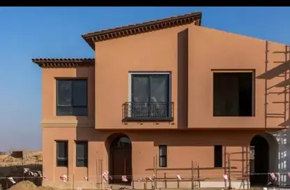 Twin House - 5 Bedrooms - 4 Bathrooms for sale in Village West - Sheikh Zayed Compounds - Sheikh Zayed City - Giza