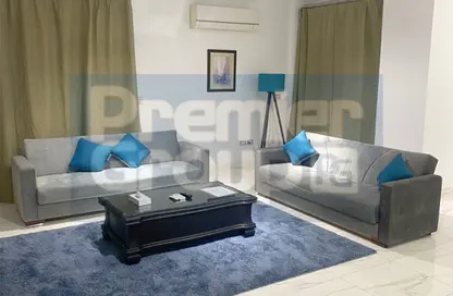 Apartment - 3 Bedrooms - 3 Bathrooms for rent in Area D - Ganoob El Acadimia - New Cairo City - Cairo