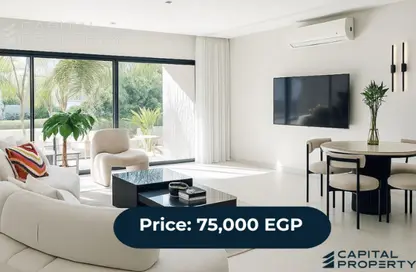 Apartment - 2 Bedrooms - 2 Bathrooms for rent in Lake View Residence - 5th Settlement Compounds - The 5th Settlement - New Cairo City - Cairo