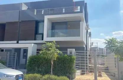 Twin House - 3 Bedrooms - 3 Bathrooms for rent in Patio Al Zahraa - Sheikh Zayed Compounds - Sheikh Zayed City - Giza