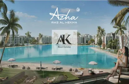 Chalet - 3 Bedrooms - 4 Bathrooms for sale in Azha North - Ras Al Hekma - North Coast