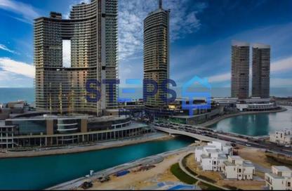 شقة - 1 حمام للبيع في ذا جيت تاورز - مدينة العلمين الجديدة - العلمين - الساحل الشمالي