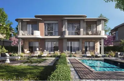Twin House - 4 Bedrooms - 4 Bathrooms for sale in Seashore - Ras Al Hekma - North Coast