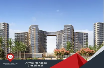 Duplex - 2 Bedrooms - 3 Bathrooms for sale in Park Side Residence - Zed Towers - Sheikh Zayed Compounds - Sheikh Zayed City - Giza