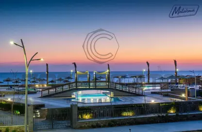 شاليه - 2 غرف نوم - 2 حمامات للبيع في مطارمة بيتش ريزيدانس - راس مطارمة - رأس سدر - محافظة جنوب سيناء