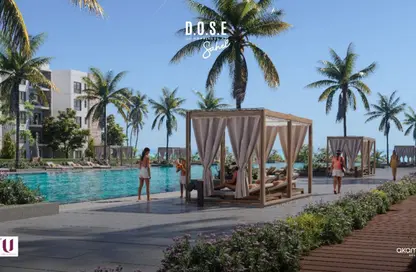 Chalet - 3 Bedrooms - 2 Bathrooms for sale in Mountain View - Ras Al Hekma - North Coast