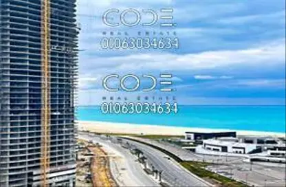 Apartment - 1 Bedroom - 1 Bathroom for sale in North Edge Towers - New Alamein City - Al Alamein - North Coast