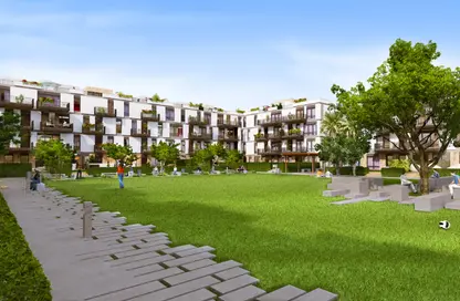 Apartment - 3 Bedrooms - 3 Bathrooms for sale in The Courtyard - 12th District - Sheikh Zayed City - Giza