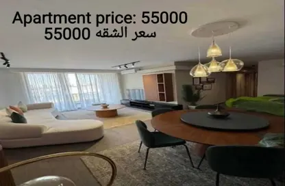 شقة - 3 غرف نوم - 3 حمامات للايجار في مون ريزيدنس - فيفث سكوير - التجمع الخامس - مدينة القاهرة الجديدة - القاهرة