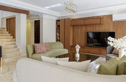 Villa - 5 Bedrooms - 6 Bathrooms for rent in Cairo Festival City - North Investors Area - New Cairo City - Cairo