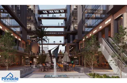 Office Space - Studio - 1 Bathroom for sale in North Teseen St. - The 5th Settlement - New Cairo City - Cairo