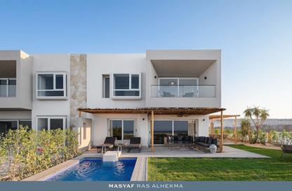 Twin House - 3 Bedrooms - 3 Bathrooms for sale in Al Masyaf - Ras Al Hekma - North Coast