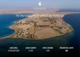 Apartment - 2 Bedrooms - 2 Bathrooms for sale in Soma Breeze - Soma Bay - Safaga - Hurghada - Red Sea