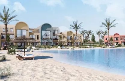 Chalet - 2 Bedrooms - 3 Bathrooms for sale in Kamaran - El Gouna - Hurghada - Red Sea