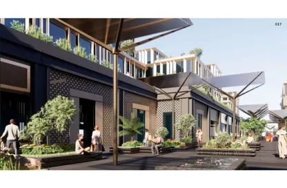 Office Space - Studio - 1 Bathroom for sale in One Ninety - South Teseen St. - The 5th Settlement - New Cairo City - Cairo