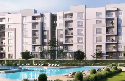 Apartment - 3 Bedrooms - 2 Bathrooms for sale in Westview Residence - New Zayed City - Sheikh Zayed City - Giza