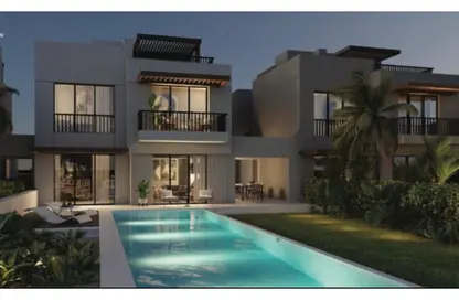 فيلا - 4 غرف نوم - 4 حمامات للبيع في أو ويست - كمبوندات 6 أكتوبر - مدينة 6 أكتوبر - الجيزة