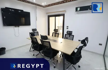 Office Space - Studio - 3 Bathrooms for rent in 10th Sector - Zahraa El Maadi - Hay El Maadi - Cairo