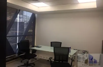 Office Space - Studio - 1 Bathroom for sale in Cairo Business Plaza - North Teseen St. - The 5th Settlement - New Cairo City - Cairo