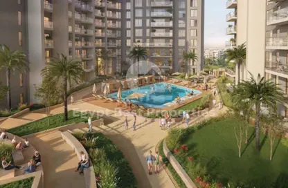 Apartment - 2 Bedrooms - 3 Bathrooms for sale in Park Side Residence - Zed Towers - Sheikh Zayed Compounds - Sheikh Zayed City - Giza