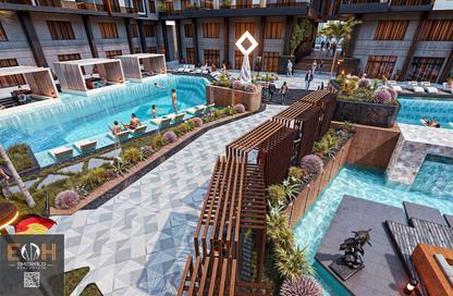 Apartment - 1 Bedroom - 1 Bathroom for sale in El Hadaba District - Hurghada - Red Sea