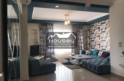Apartment - 1 Bedroom - 1 Bathroom for rent in Palm Hills Village Gate - South Investors Area - New Cairo City - Cairo