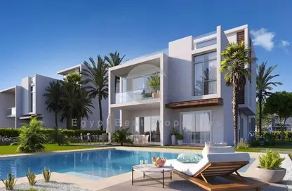 Apartment - 3 Bedrooms - 3 Bathrooms for sale in Mazarine - New Alamein City - Al Alamein - North Coast