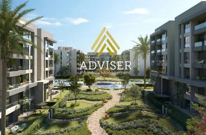 Apartment - 1 Bedroom - 1 Bathroom for sale in Avelin - North Investors Area - New Cairo City - Cairo