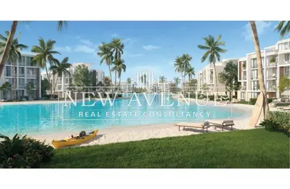 Chalet - 2 Bedrooms - 2 Bathrooms for sale in Azha North - Ras Al Hekma - North Coast