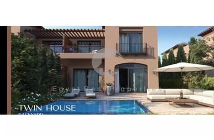 Twin House - 4 Bedrooms - 5 Bathrooms for sale in Village West - Sheikh Zayed Compounds - Sheikh Zayed City - Giza