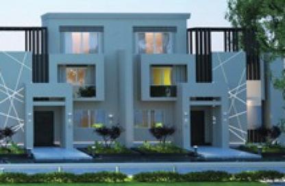 Twin House - 5 Bedrooms - 5 Bathrooms for sale in Montania Park - New Zayed City - Sheikh Zayed City - Giza
